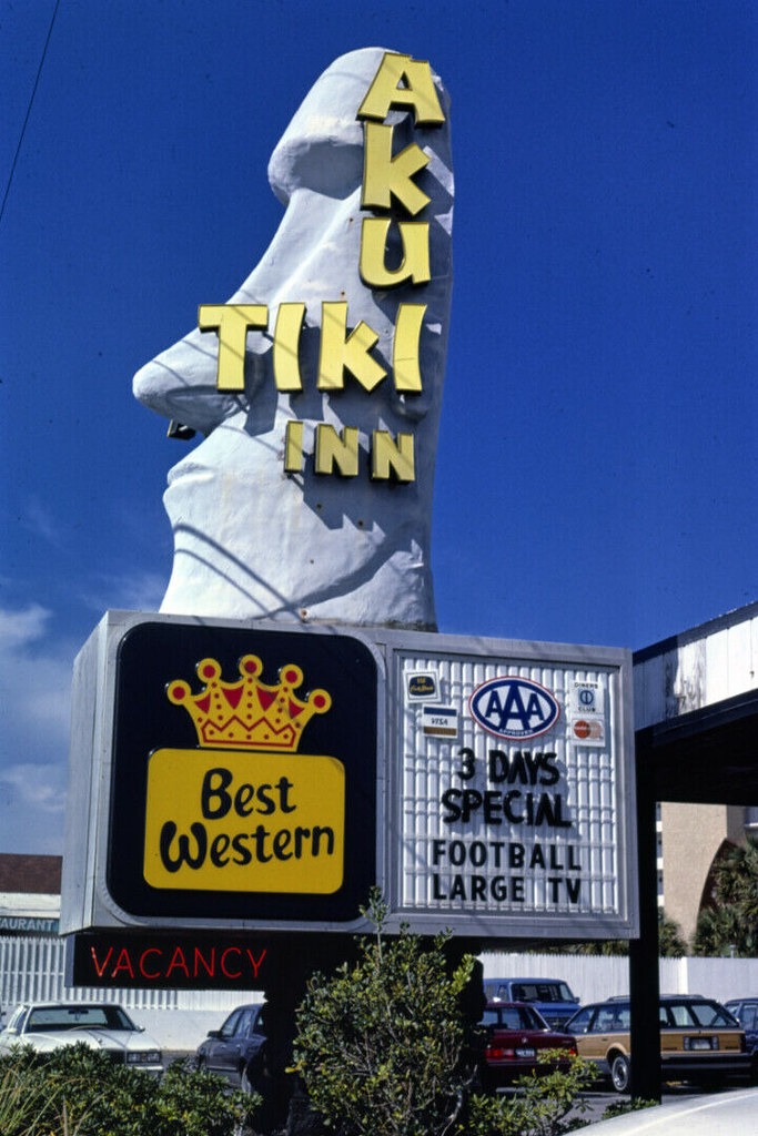 Best Western Aku Tiki Inn - Daytona Beach, Florida (1985)