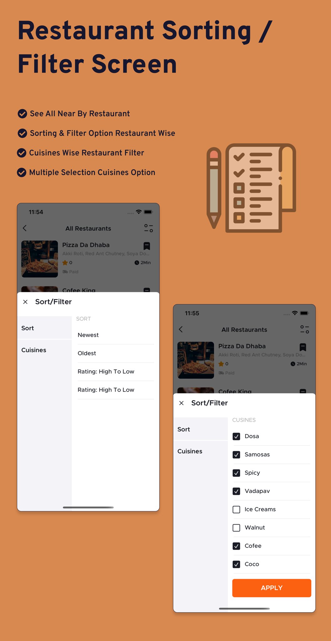 Multi Restaurant - Food ordering iOS App with Admin Panel - 16