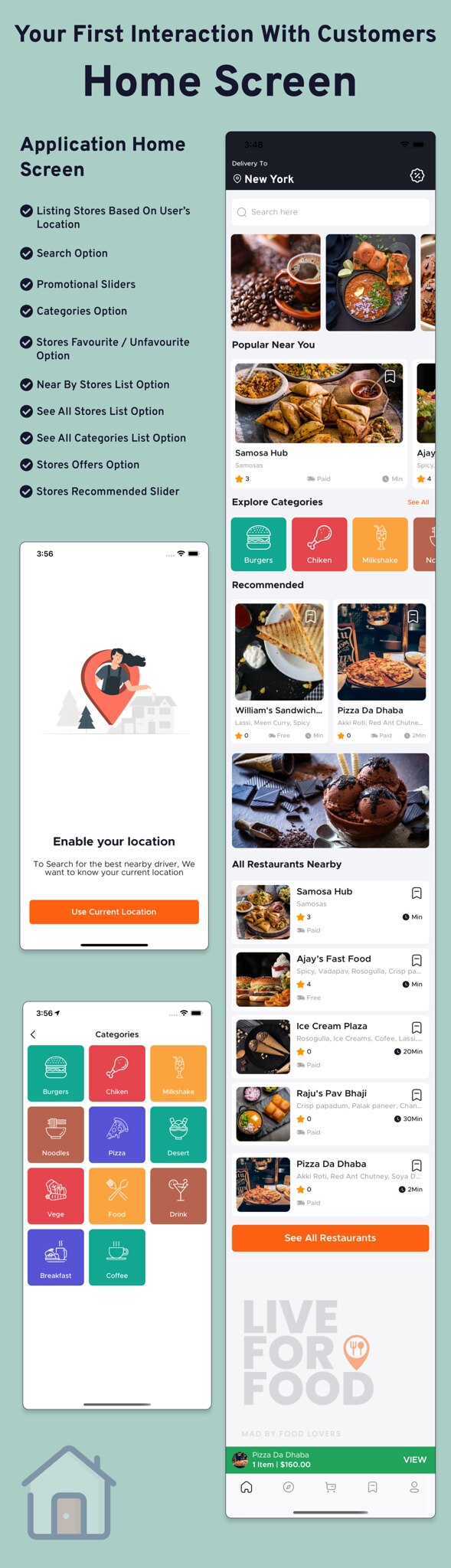 Multi Restaurant - Food ordering Android App with Admin Panel - 5