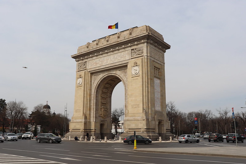 Arco del triunfo Bucarest
