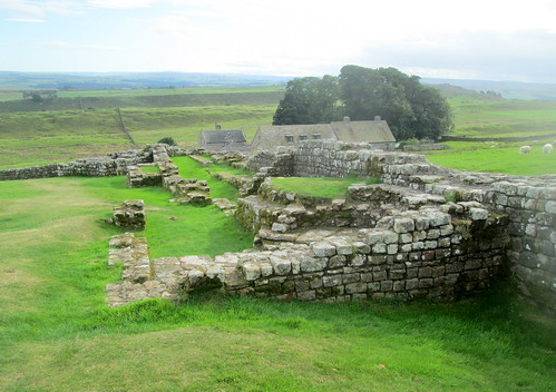 Housesteads Fort, West Wall + Museum