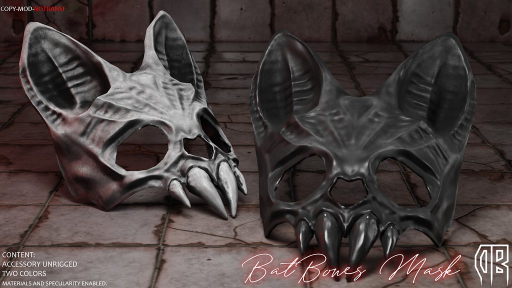 [The DeadBoy] Bat Bones Mask