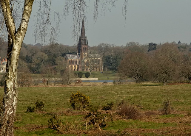 Clumber Church from a distance