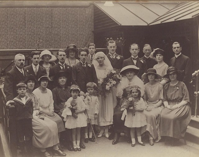 Wedding of James and Evelyn Leach