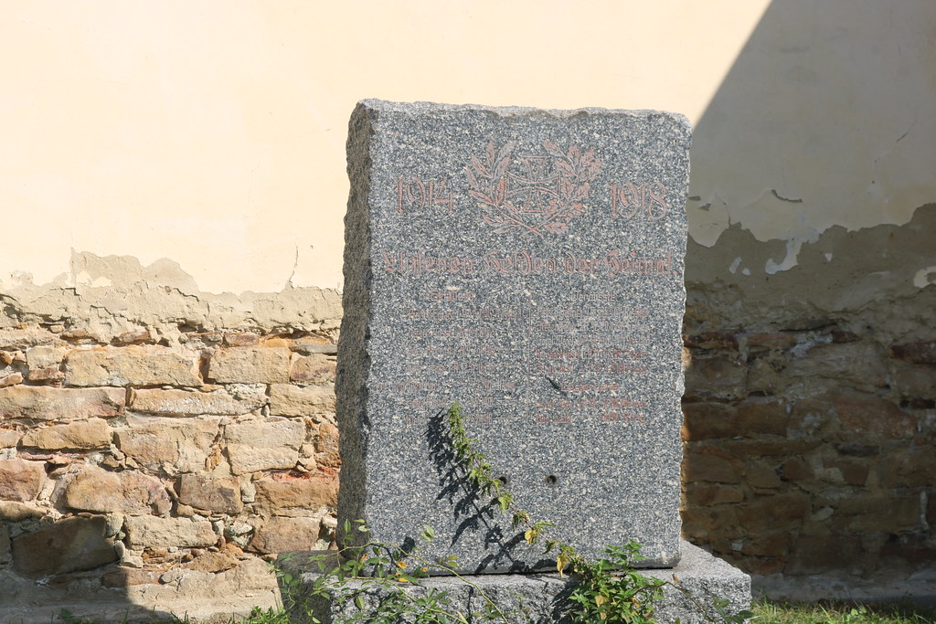 pomník obětem 1. světové války v Bílencích