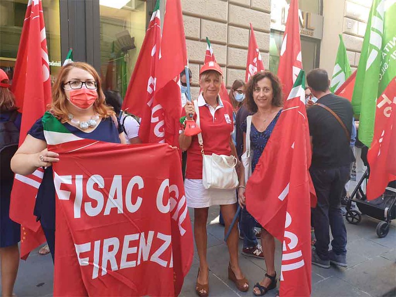 BNL: presidio a Firenze contro esternalizzazioni, scorpori e chiusure
