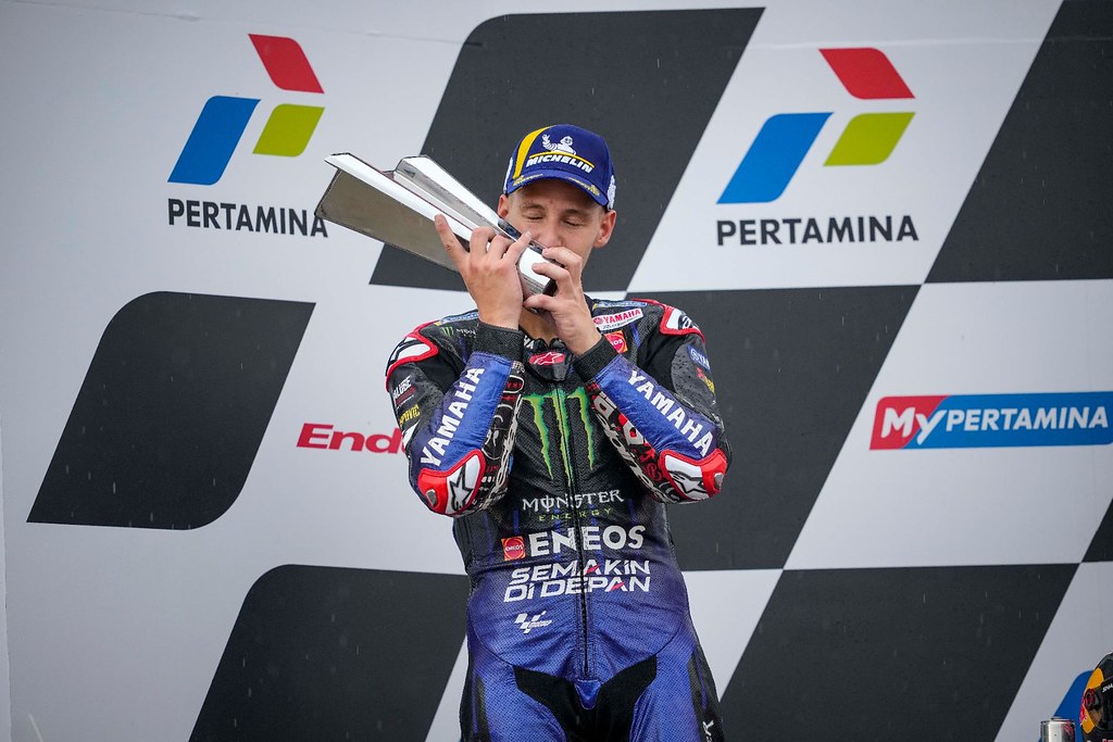 Hasil Mengesankan Fabio Quartararo Podium Kedua di MotoGP Seri Indonesia