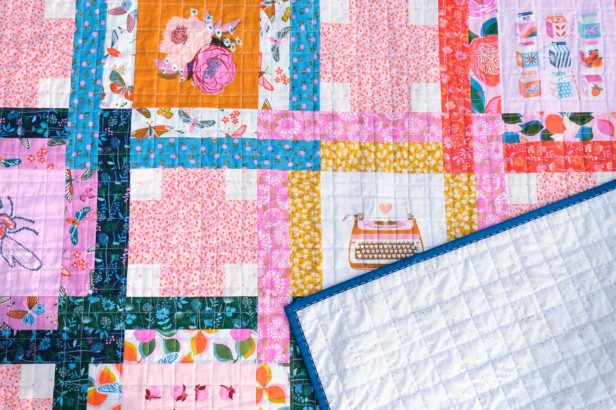 The Judy Quilt in Stay Gold - Kitchen Table Quilting