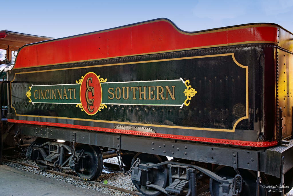 Vintage Cincinnati Southern Railroad Car