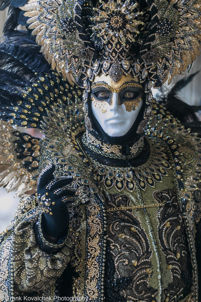 Masked model(s) at the 2022 Venice Carnevale | The first Sun… | Flickr
