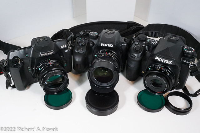 Pentax FA Limited lenses, film and digital
