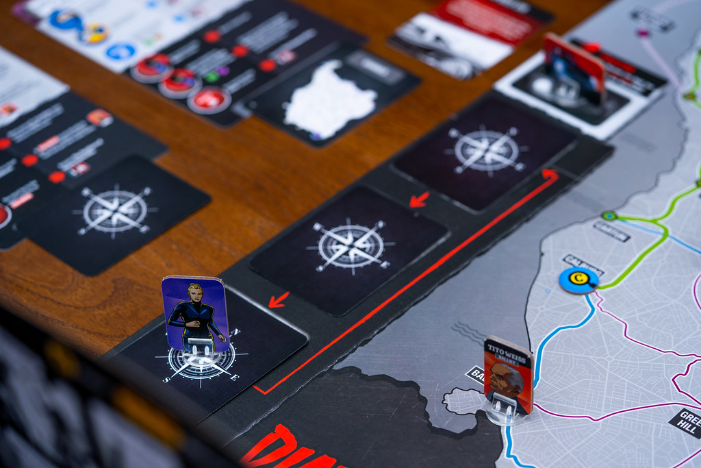 Diabolik: Heists and Investigations boardgame juego de mesa
