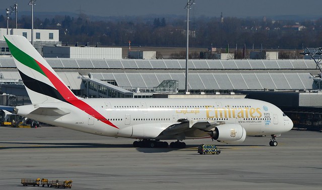 Munich - Emirates A380-800