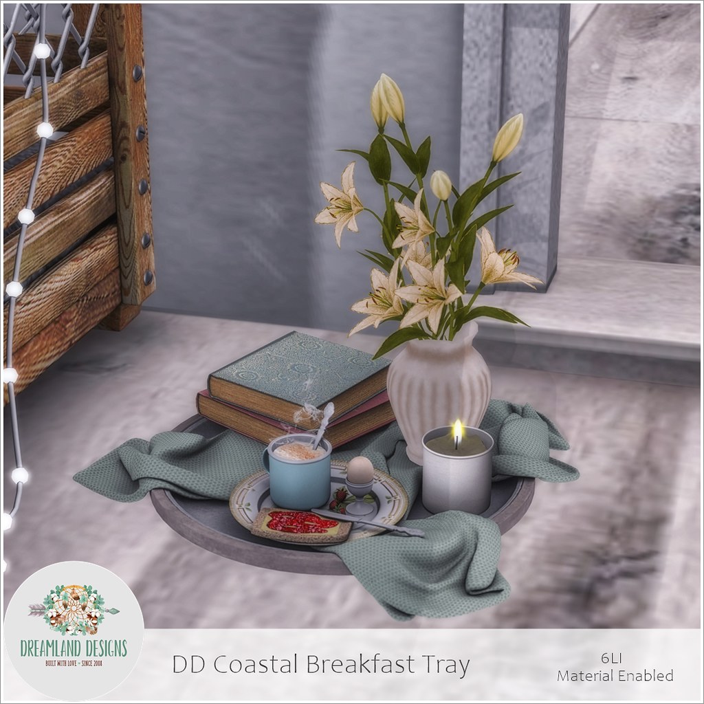 DD Coastal Breakfast TrayAD