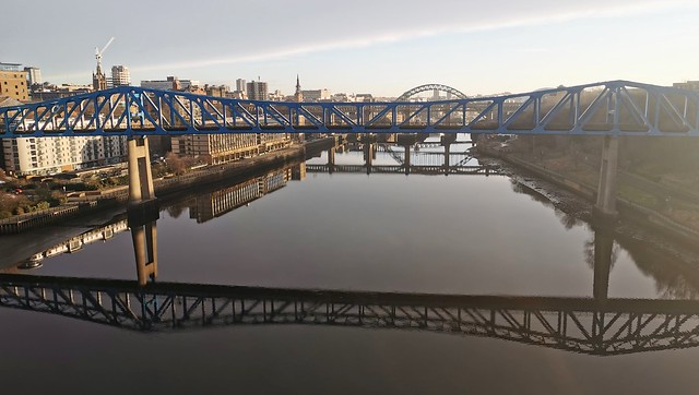 Tyne Bridges - Early Morning Calm