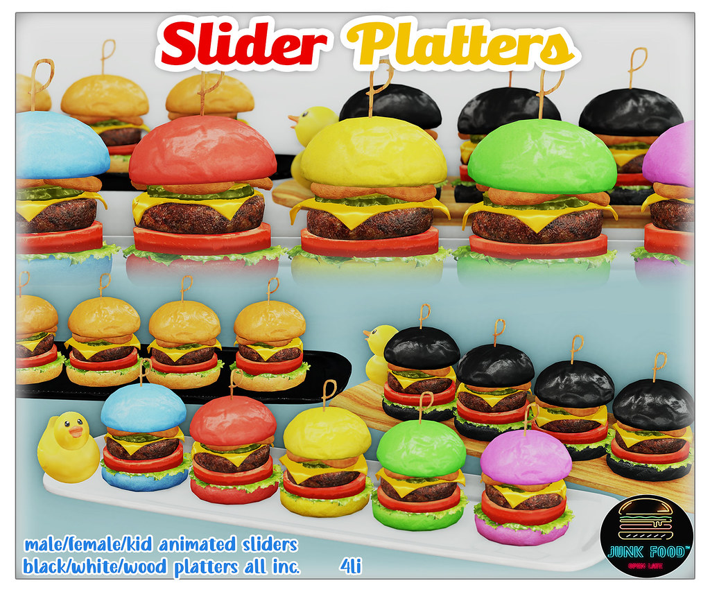 Junk Food – Slider Platters Ad
