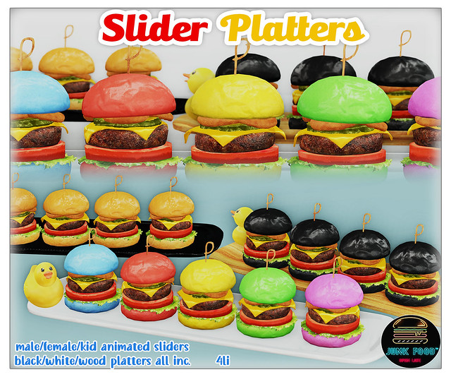Junk Food - Slider Platters Ad