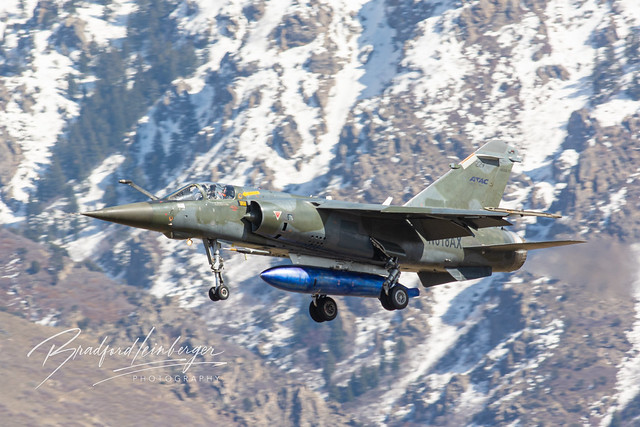 ATAC Mirage F1 CT on short approach to 32 at Hill AFB, UT
