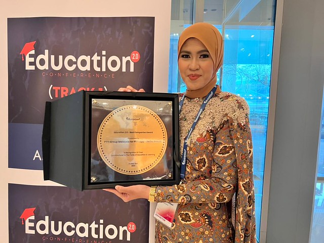 Tahniah! Education 2.0 Iktiraf Aplikasi Ptti Sebagai Best Companies Award