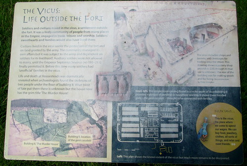 The Vicus, Housesteads Fort, Hadrian's Wall