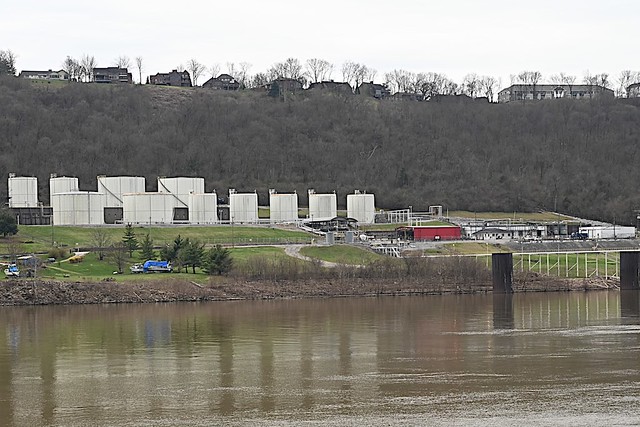 Terminal on Kentucky side of the Ohio River