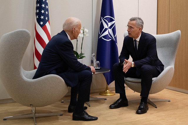 NATO Secretary General meets with the US President