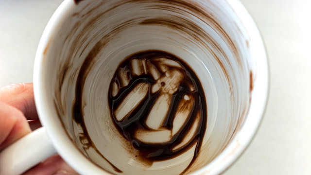 All Gone - Cup of Proper Hot Chocolate (Valor Cafe - Plaza de la Reina -Valencia) Ricoh GR3x_