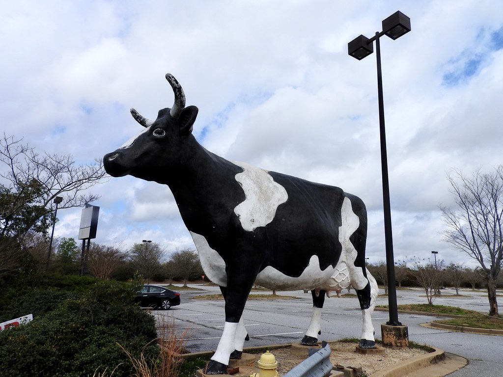 Kadie the Cow in Columbus, Georgia. Photo by howderfamily.com; (CC BY-NC-SA 2.0)
