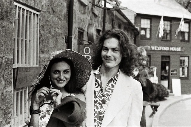 Young couple, Ellicott City, Maryland, spring 1973