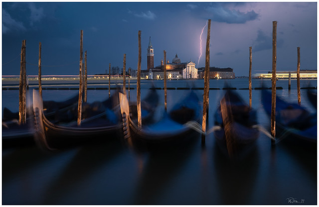 Venice – thunderstorm over the lagoon