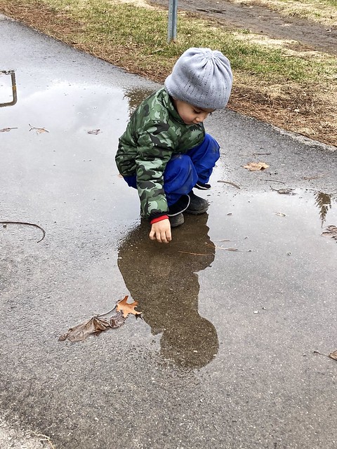 Spring walk with my grandson (1 of 3)