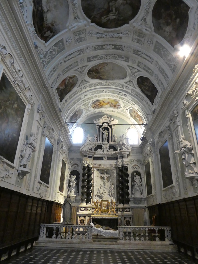 Interior of Ventimiglia Cathedral, Italy