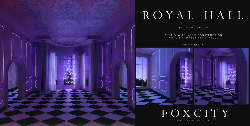 FOXCITY. Photo Booth – Royal Hall (Stylised)