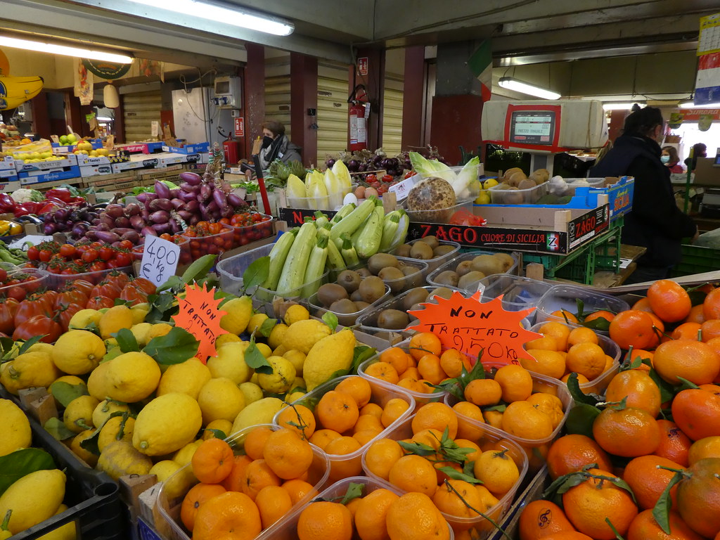 Ventimiglia market, Italy