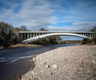 Findhorn Bridge, Forres, Moray, Scotland.