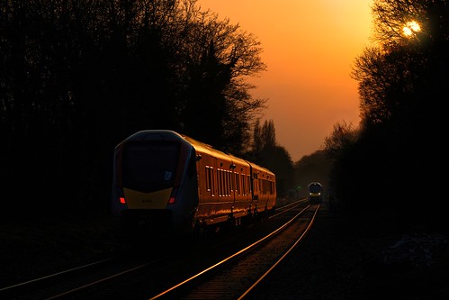 rail railway photography jonathan casey sunset greater anglia train uk nikon d850 sigma 135mm art f18