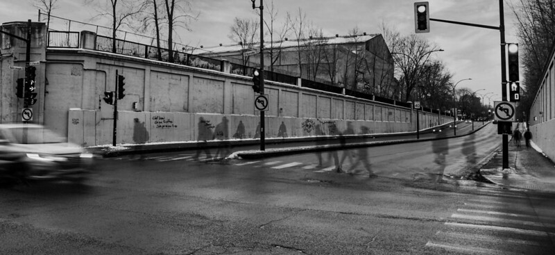 « L'intersection des morts » - Circuit photo, Noir et blanc - Richard Boyer - Association longueuilloise des photographes amateurs - 48e - 75,77