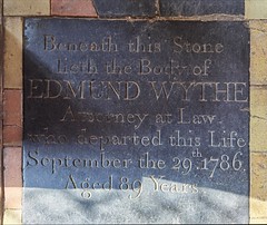 Edmund Wythe, Attorney at Law, 1786