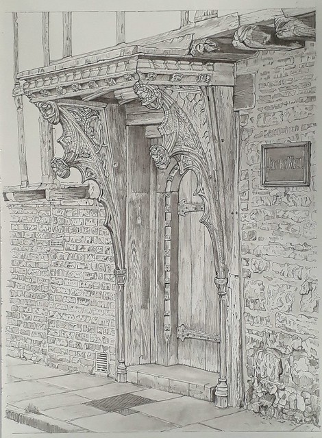 Jacob's Well doorway, Trinity Lane, York