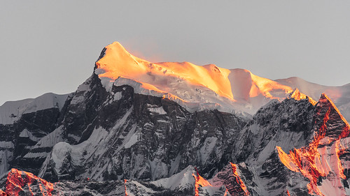 asia nepal pokhara sarangkot annapurna sunrise mountains winter sony sonyα6600 tamron70300mmf4563diiiirxd