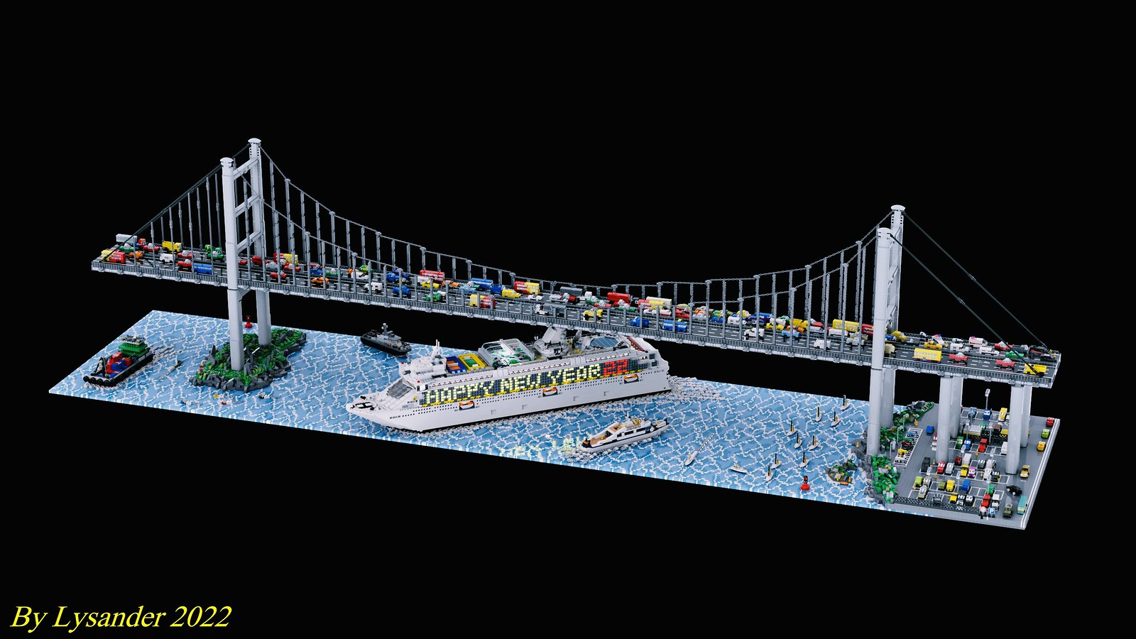 LEGO Harbour Bridge
