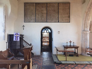 looking east to the chancel