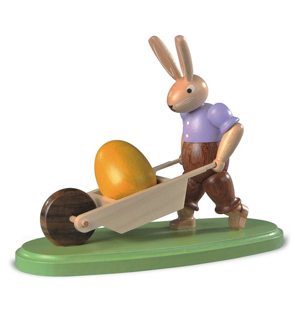 The History of the Erzgebirge Easter Bunny Figurine