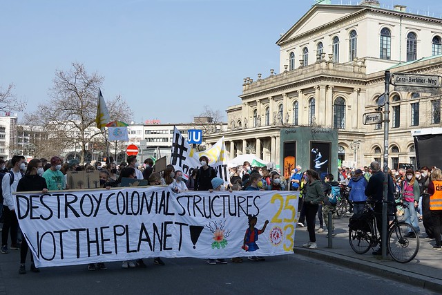 DESTROY COLONIAL STRUCTURES NOT THE PLANET
