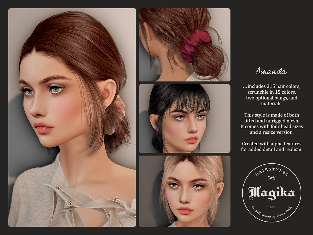 Magika - Amanda Hair | New Magika hairstyle 