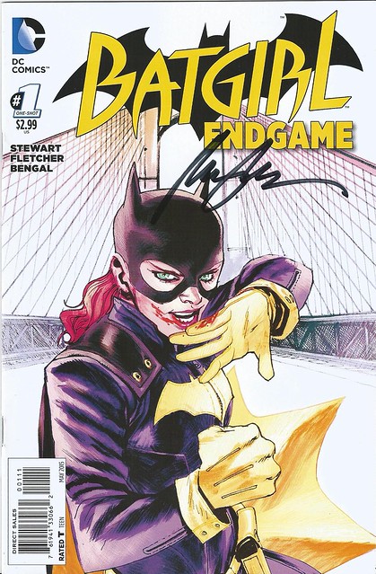 Batgirl Endgame 1 Signed Rafael Albuquerque