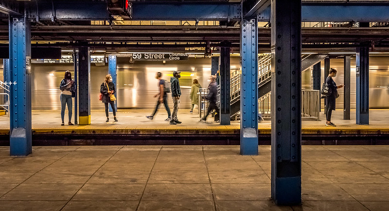 « La vie sous terre - métro de NYC » - Circuit photo, Couleur - Daniel André Bélair - Club photo l'Assomption - 33e - 77,72