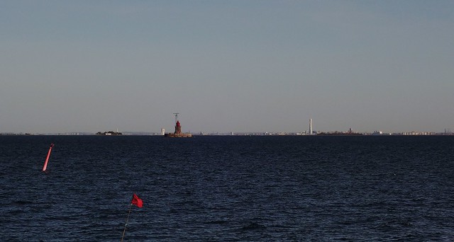 ... our always longing gaze towards the Swedish coast ...