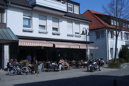 Gebäude des Eiscafé Italia in Bad Essen