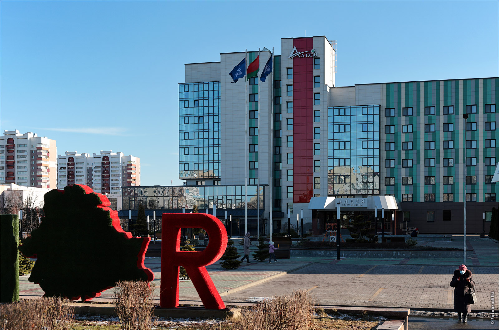 Гостиница Алеся, Солигорск, Беларусь